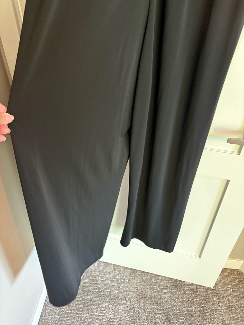 Talbots Black Sleeveless Jumpsuit With Pockets - Size XL - Picture 7 of 12